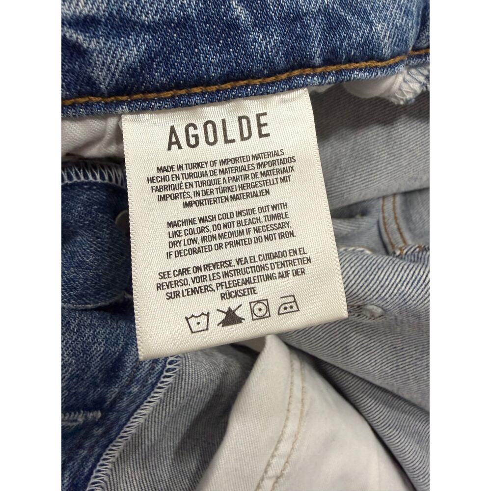 Agolde Riley High Rise Straight Crop Size 30 - Picture 7 of 7